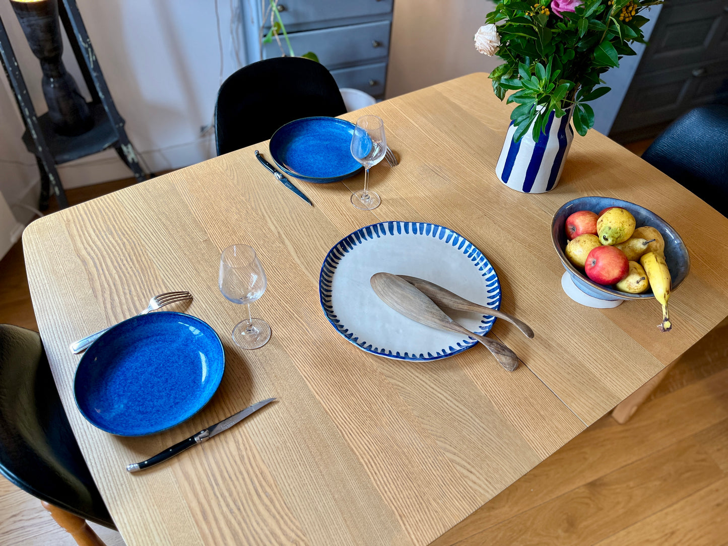 Plat de présentation : tarte, plateau de fromage, planche apéro...