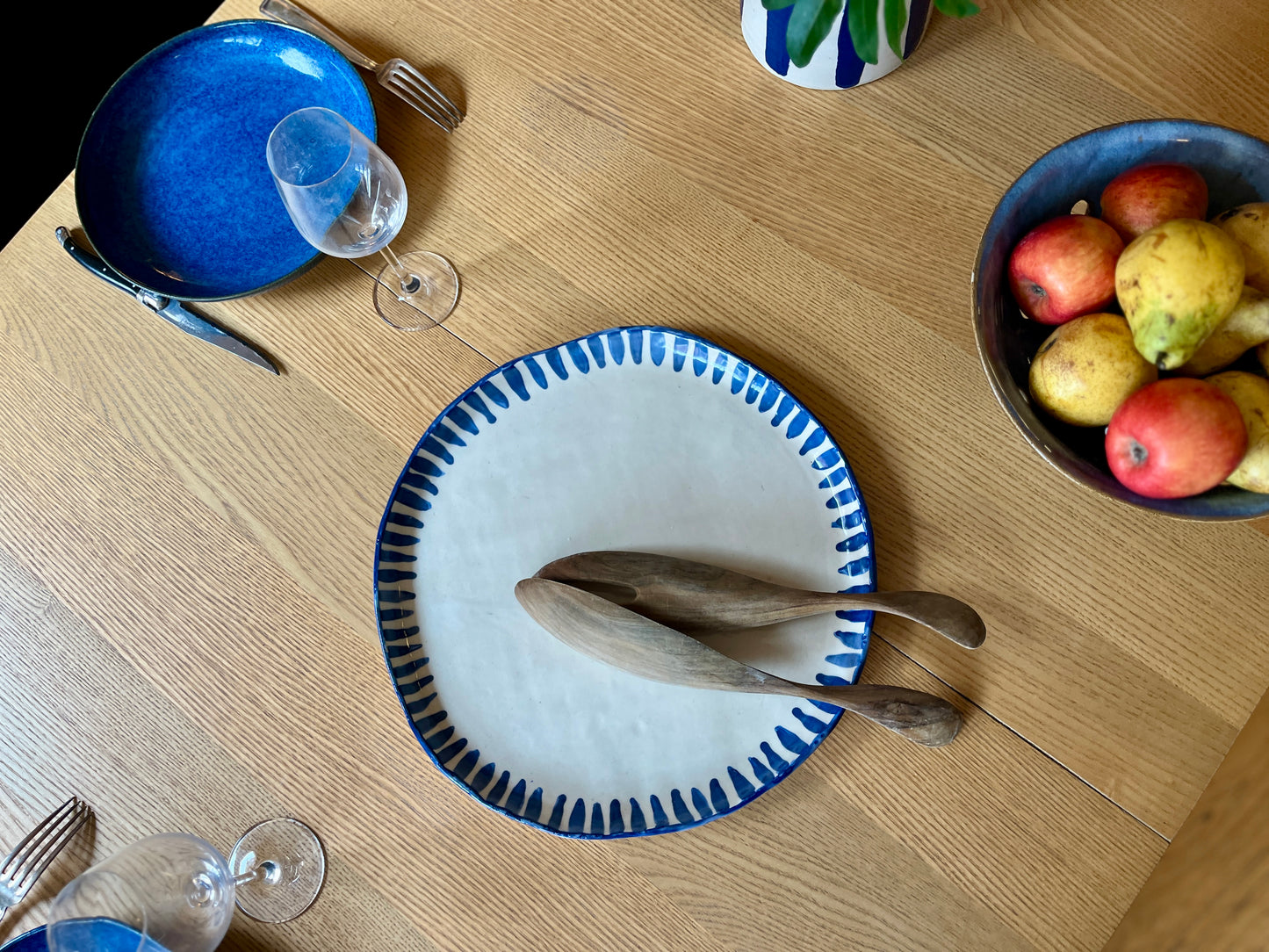 Plat de présentation : tarte, plateau de fromage, planche apéro...