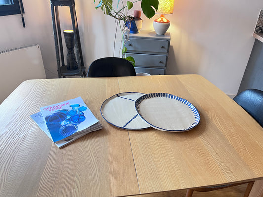 Plat de présentation : tarte, plateau de fromage, planche apéro...